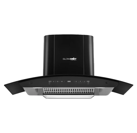 Kutchina ROMANIA 75 Auto Clean Wall Mounted black 1300 CMH Chimney