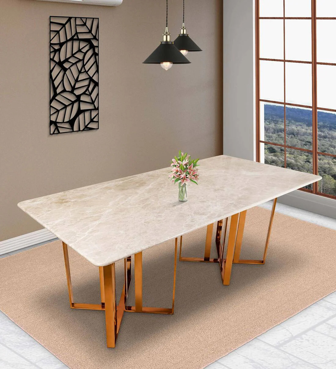 https://manzilcart.in/public/assets/images/products/Rosso-Metal-8-Seater-Dining-Table-in-Glossy-Rose-Gold-Finish-with-Marble-Top1743600800.jpg